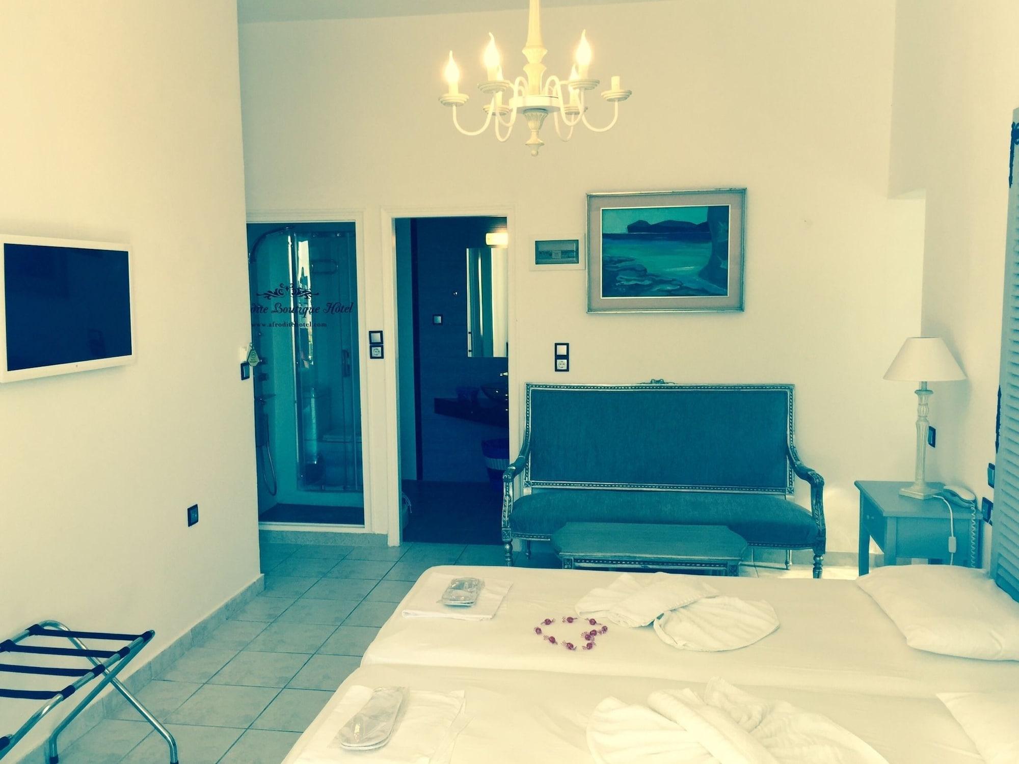 Aphrodite Boutique Hotel Aliki  Bagian luar foto